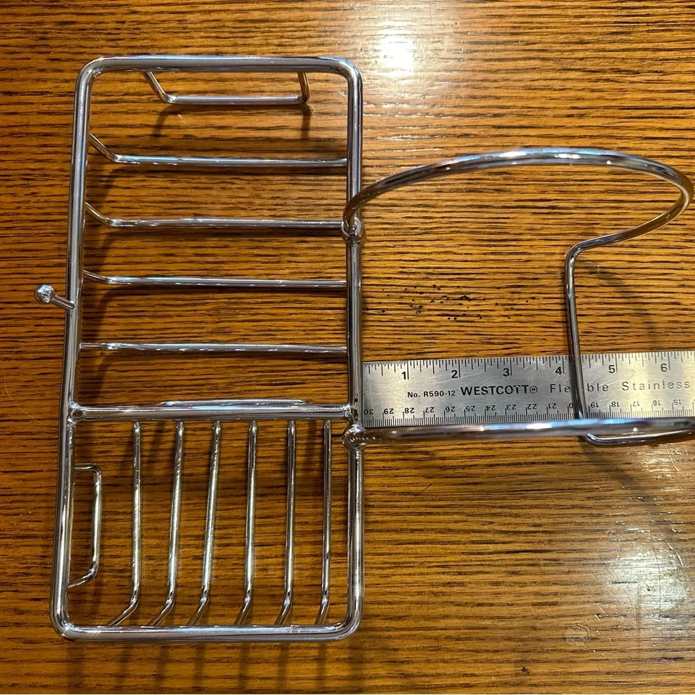 Chrome Soap Holder for Clawfoot Tub - Picture 6 of 8